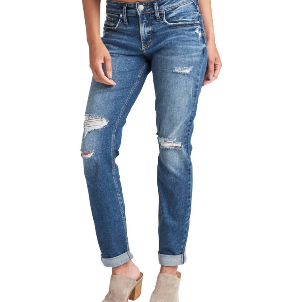 Silver Co Boyfriend Style Jeans